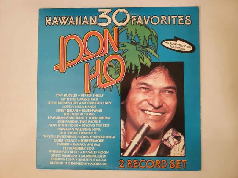 Don Ho Hawaiian 30 Favorites vinyl record